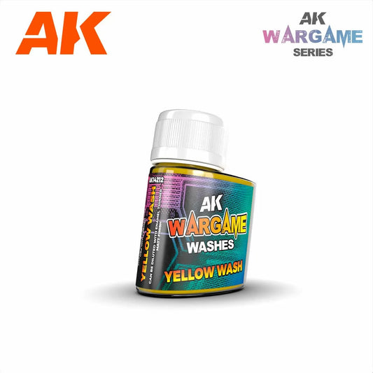 AK Interactive: Washes - Yellow Wash 35ml