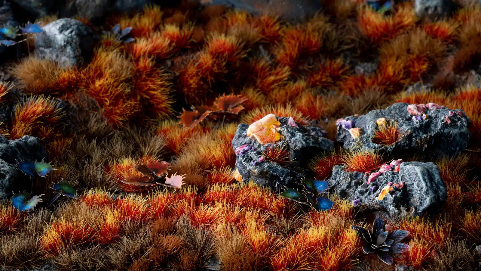 Gamers Grass: Alien Fire Tuft 6mm - Warhaus