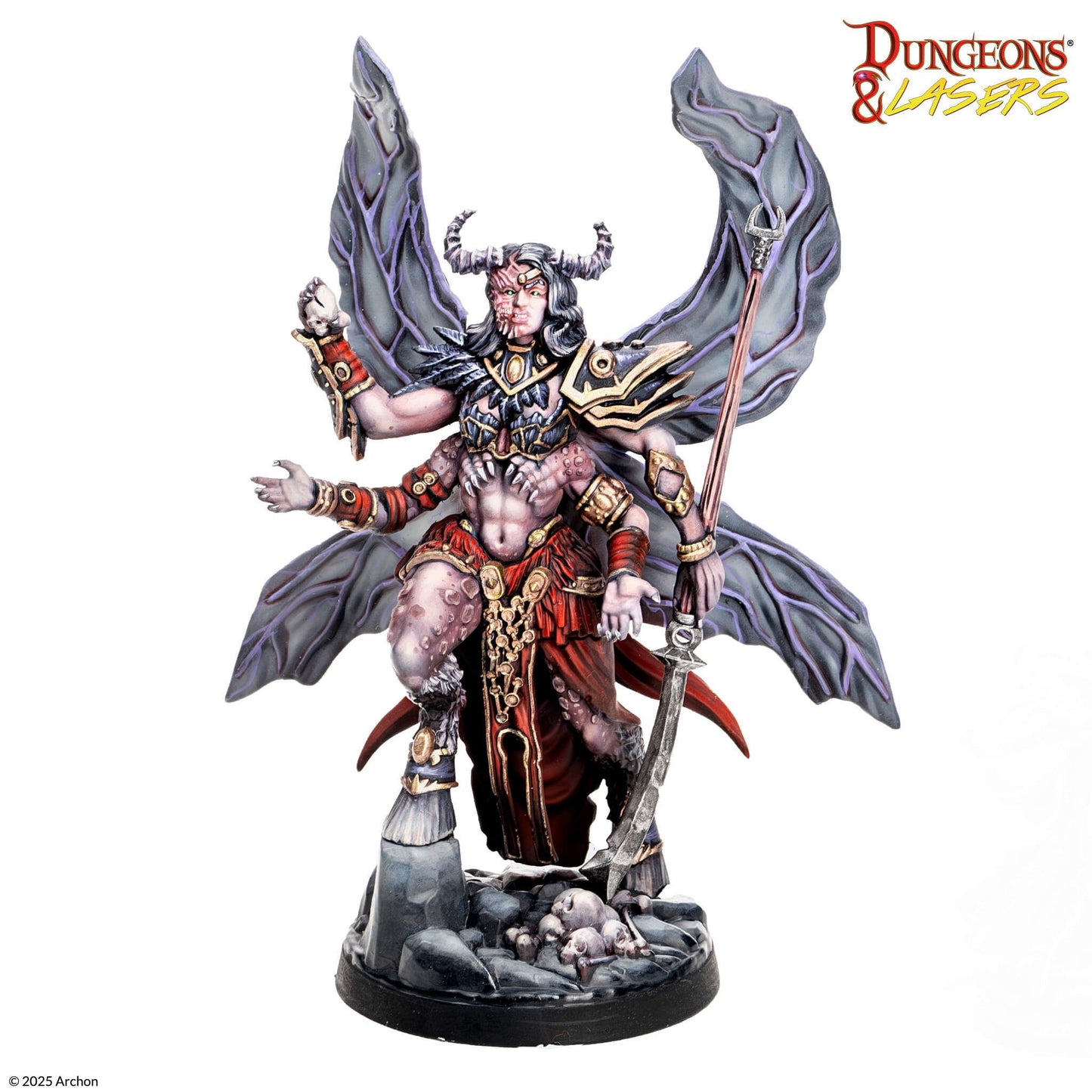 Dungeons & Lasers: Miniatures - Anara - The Undying Queen