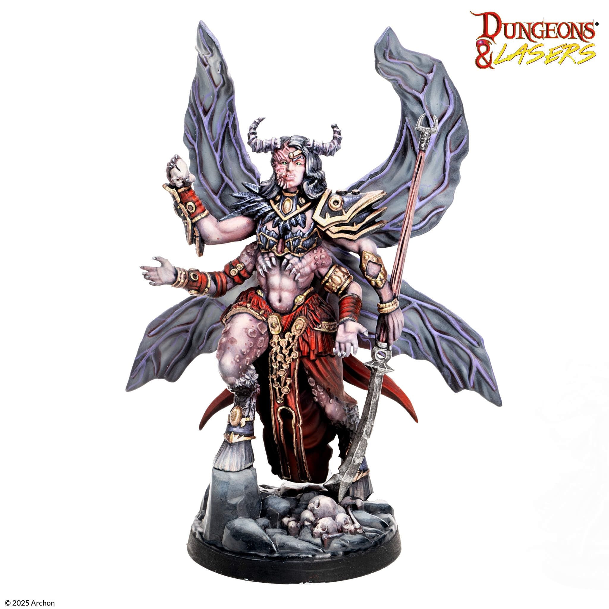 Dungeons & Lasers: Miniatures - Anara - The Undying Queen