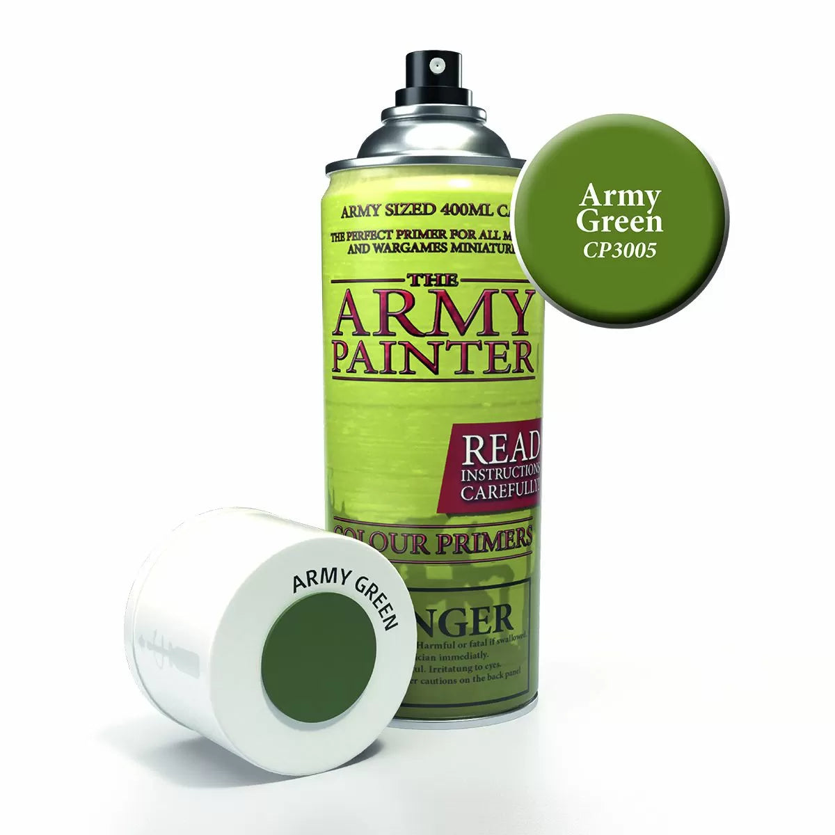 Army Painter Aerosol Spray Primer - Army Green 400ml