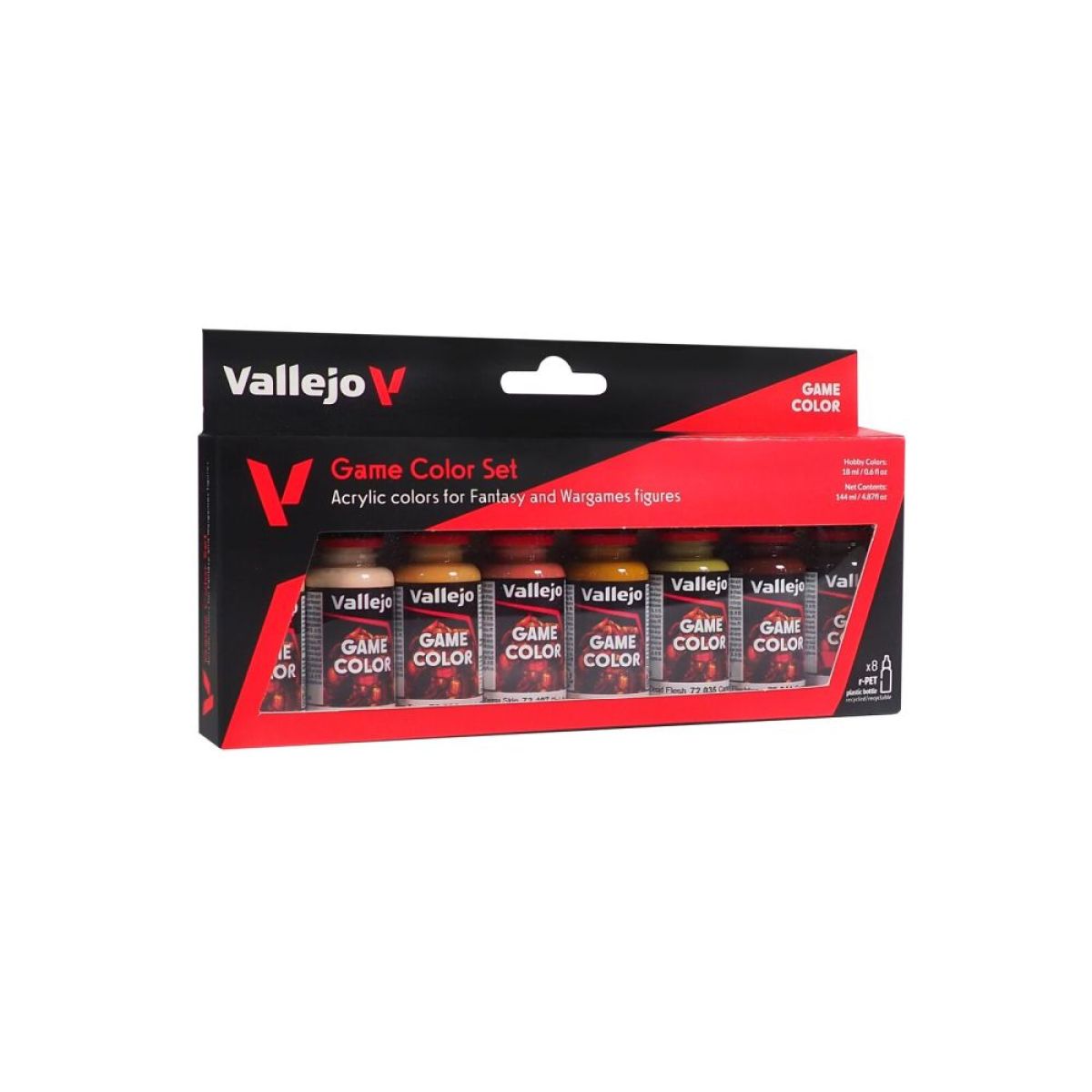 Vallejo - Game Colour - Skin Tone 8 Colour Set - Warhaus