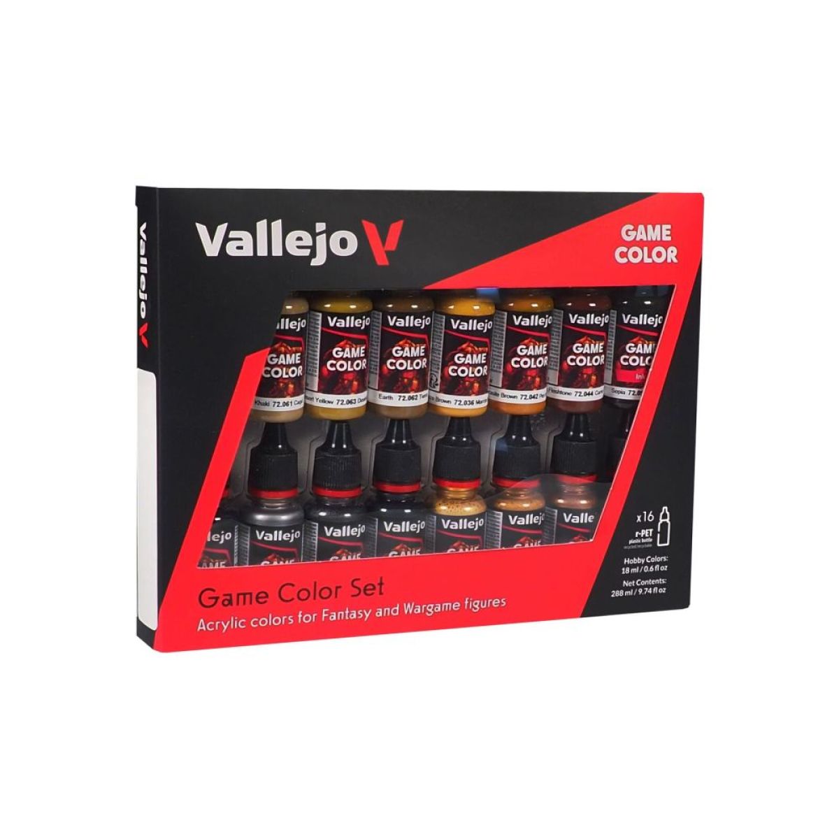 Vallejo - Game Colour - Leather & Metal 16 Colour Set