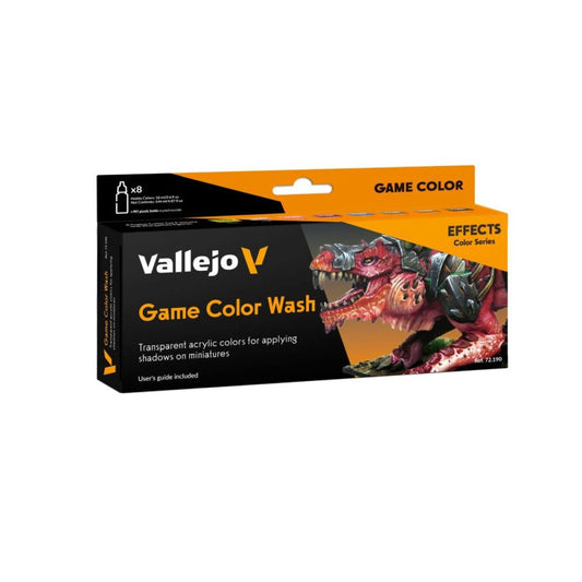 Vallejo: Game Colour - Game Color Wash 8 Colour Set - Warhaus