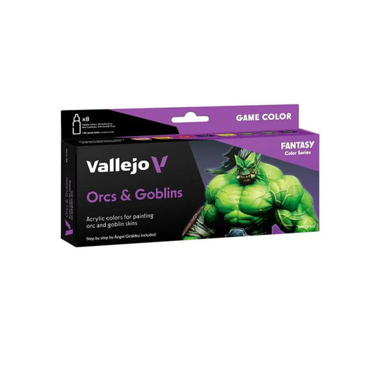 Vallejo: Orcs & Goblins 8 Colour Set