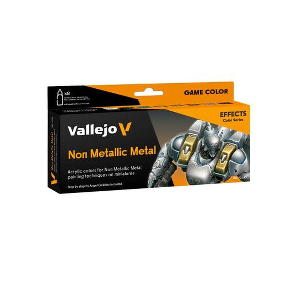 Vallejo: Non Metallic Metal 8 Colour Set