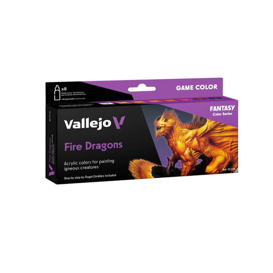 Vallejo: Fire Dragons 8 Colour Set - Warhaus