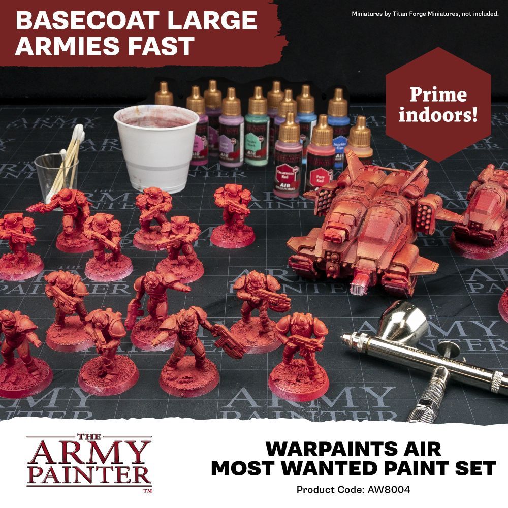 Army Painter: Warpaints Air - Most Wanted Paint Set