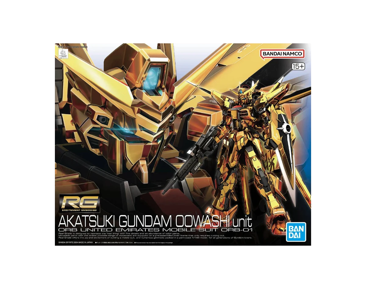 RG 1/144 Akatsuki Gundam Oowashi Unit