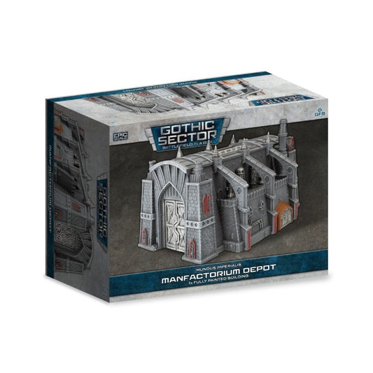 Battlefield in a Box: Mundus Imperialis - Manufactorium Depot (x1) - Warhaus