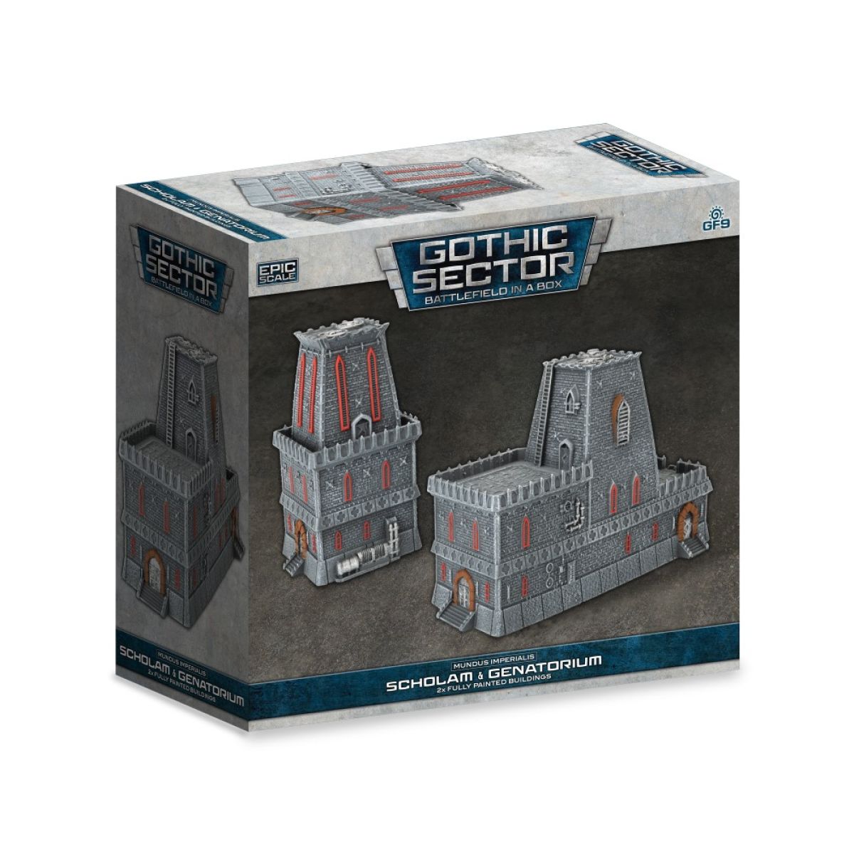 Battlefield in a Box: Mundus Imperialis - Scholam & Genatorium (x2) - Warhaus