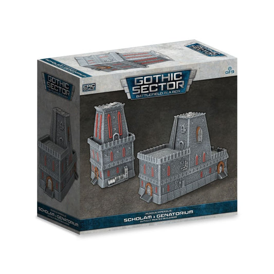Battlefield in a Box: Mundus Imperialis - Scholam & Genatorium (x2) - Warhaus