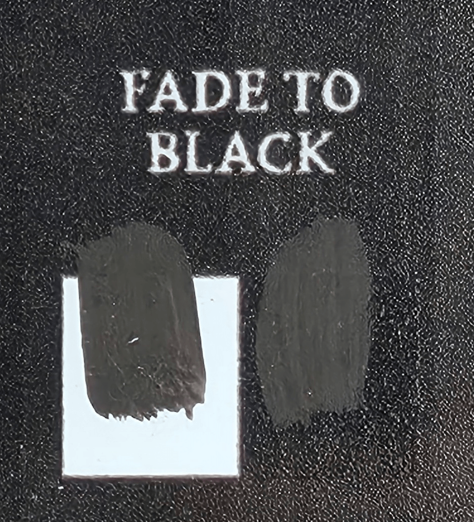 Bear Cavalry Paints: Fade to Black 20ml colour sample