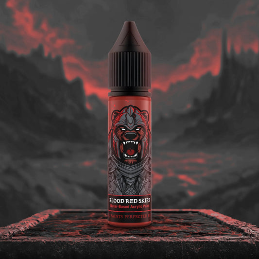 Bear Cavalry Paints Blood Red Skies 20ml bottle