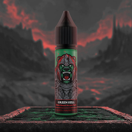 Bear Cavalry Paints Green Hell 20ml bottle