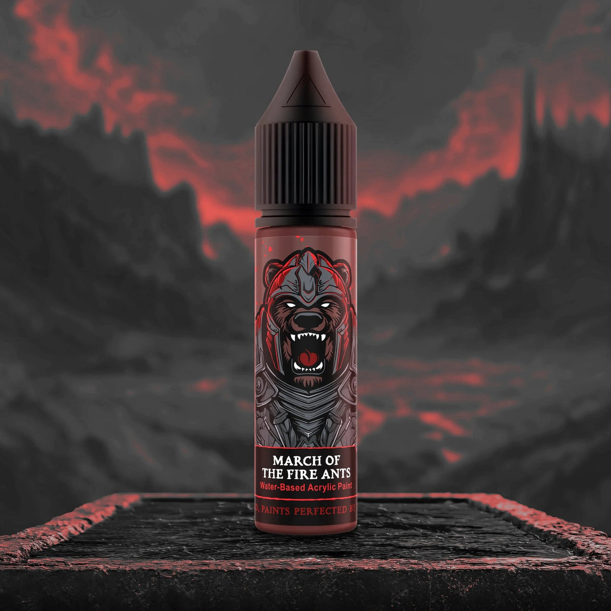 Bear Cavalry Paints March of the Fire Ants 20ml bottle