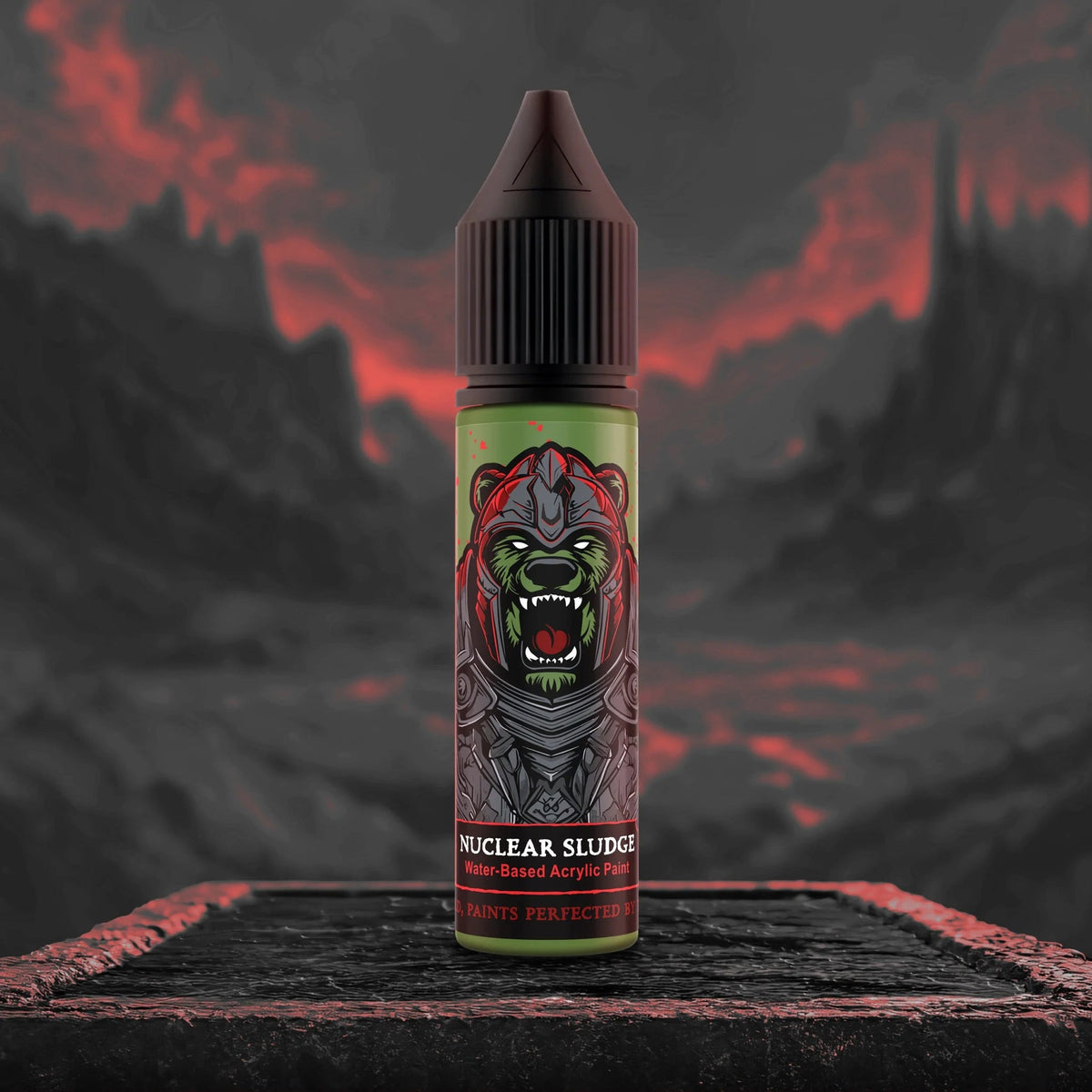 Bear Cavalry Paints Nuclear Sludge 20ml bottle