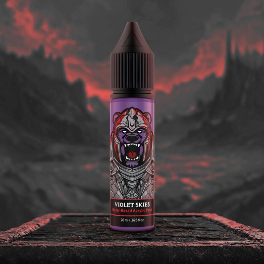 Bear Cavalry Paints Violet Skies 20ml bottle