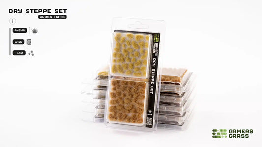 Gamers Grass: Dry Steppe Set - Warhaus