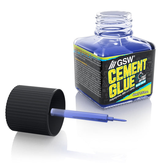 Green Stuff World: Blue Cement Glue for Plastics 40ml