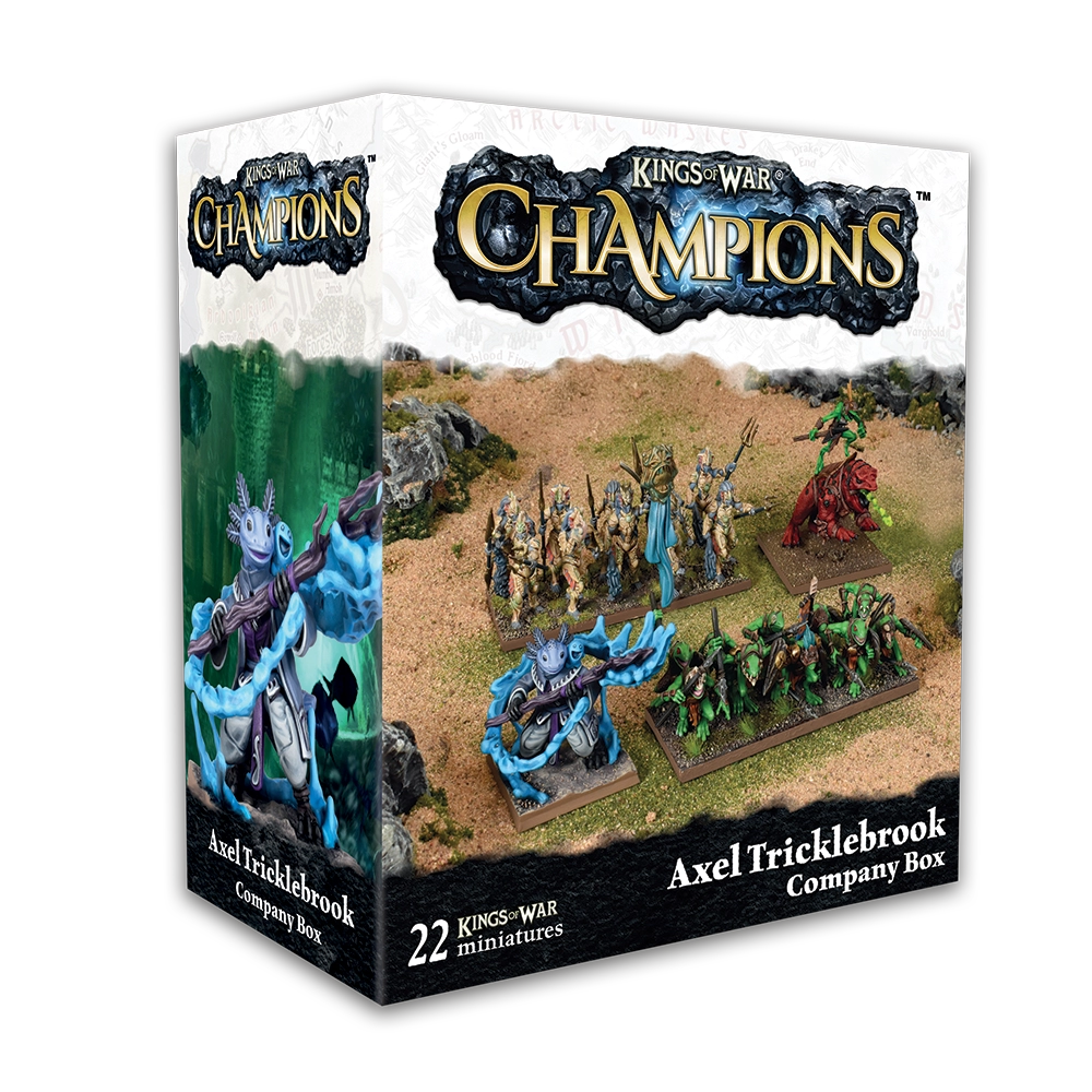 Kings of War: Champions - Axel Tricklebrook Company Box