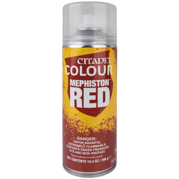 Citadel Spray Paint: Mephiston Red - Warhaus