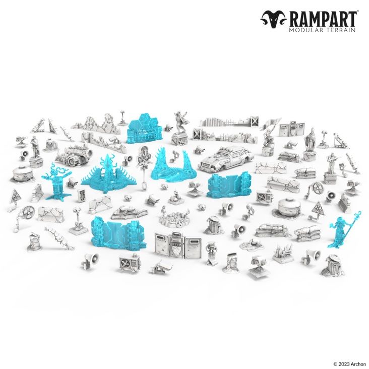 Dungeons & Lasers: Rampart - City Ruins Bits