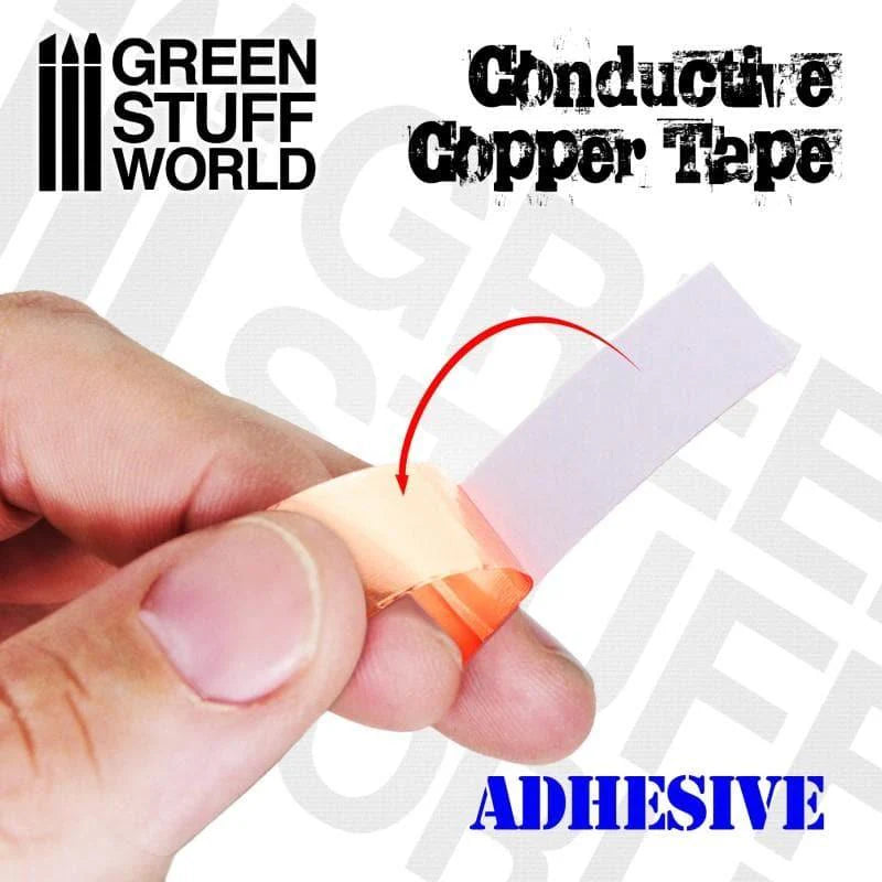Green Stuff World: Conductive Copper Tape - 3mm x 20metres - Warhaus