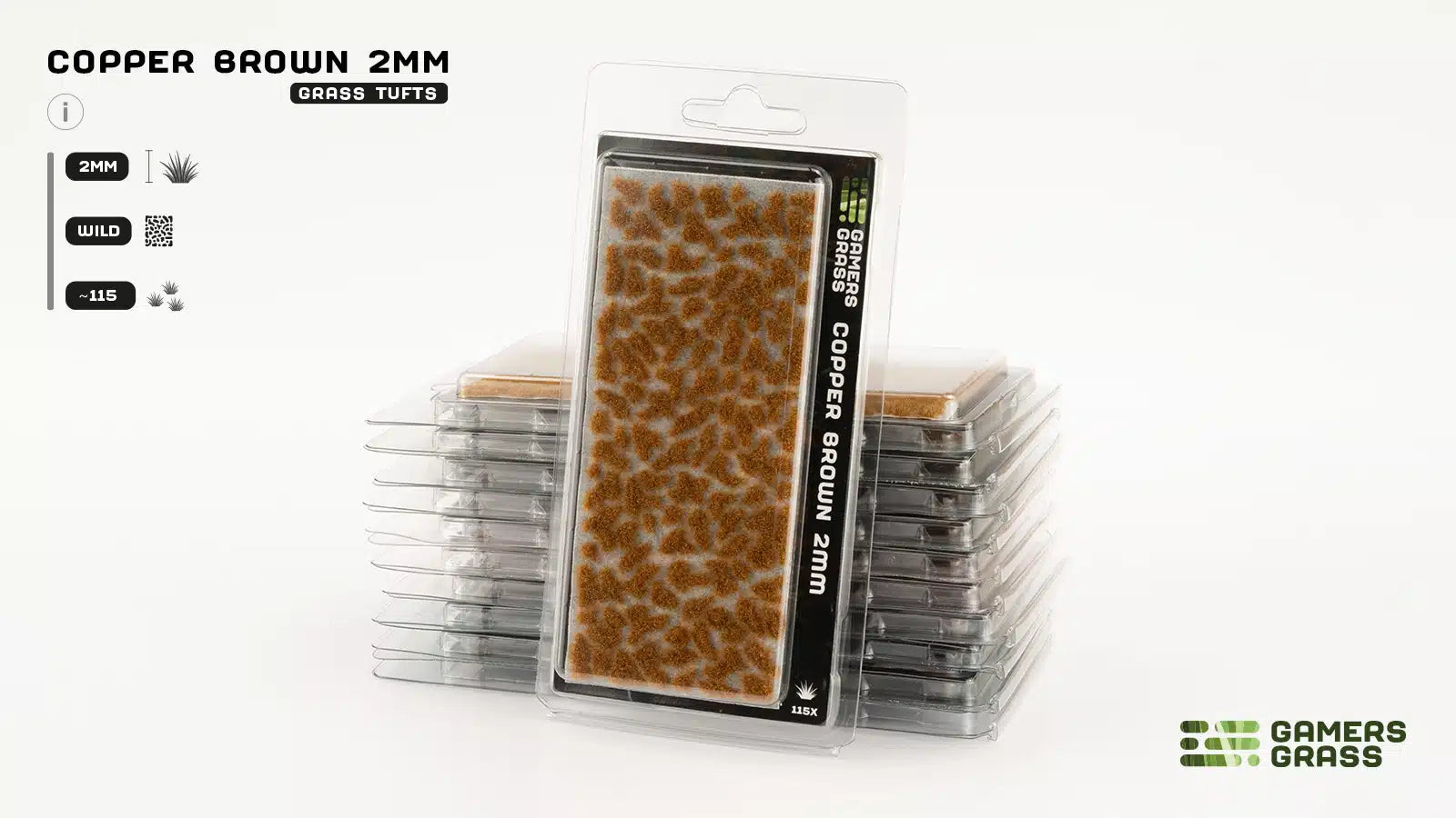 Gamers Grass: Copper Brown 2mm - Warhaus