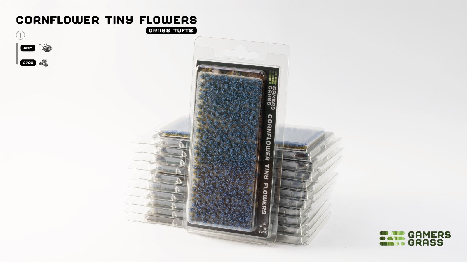 Gamer's Grass: Cornflower Tiny Flowers