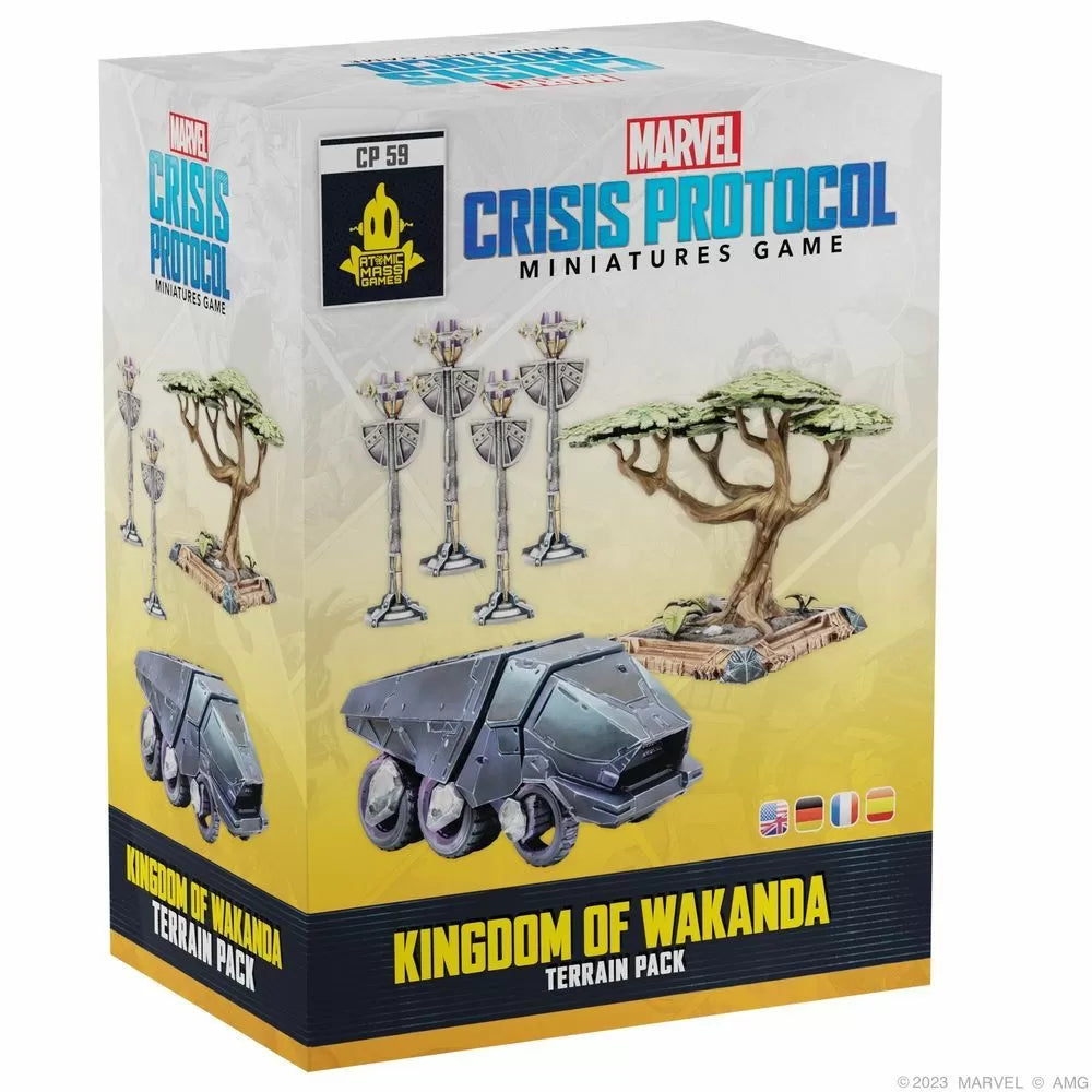 Marvel: Crisis Protocol – Kingdom of Wakanda Terrain Pack - Warhaus