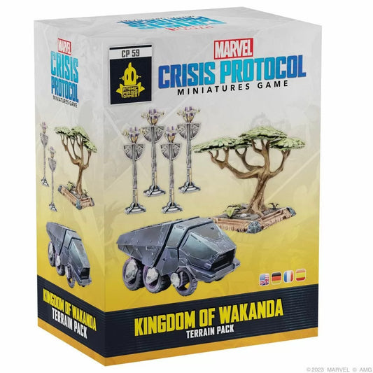 Marvel: Crisis Protocol – Kingdom of Wakanda Terrain Pack - Warhaus
