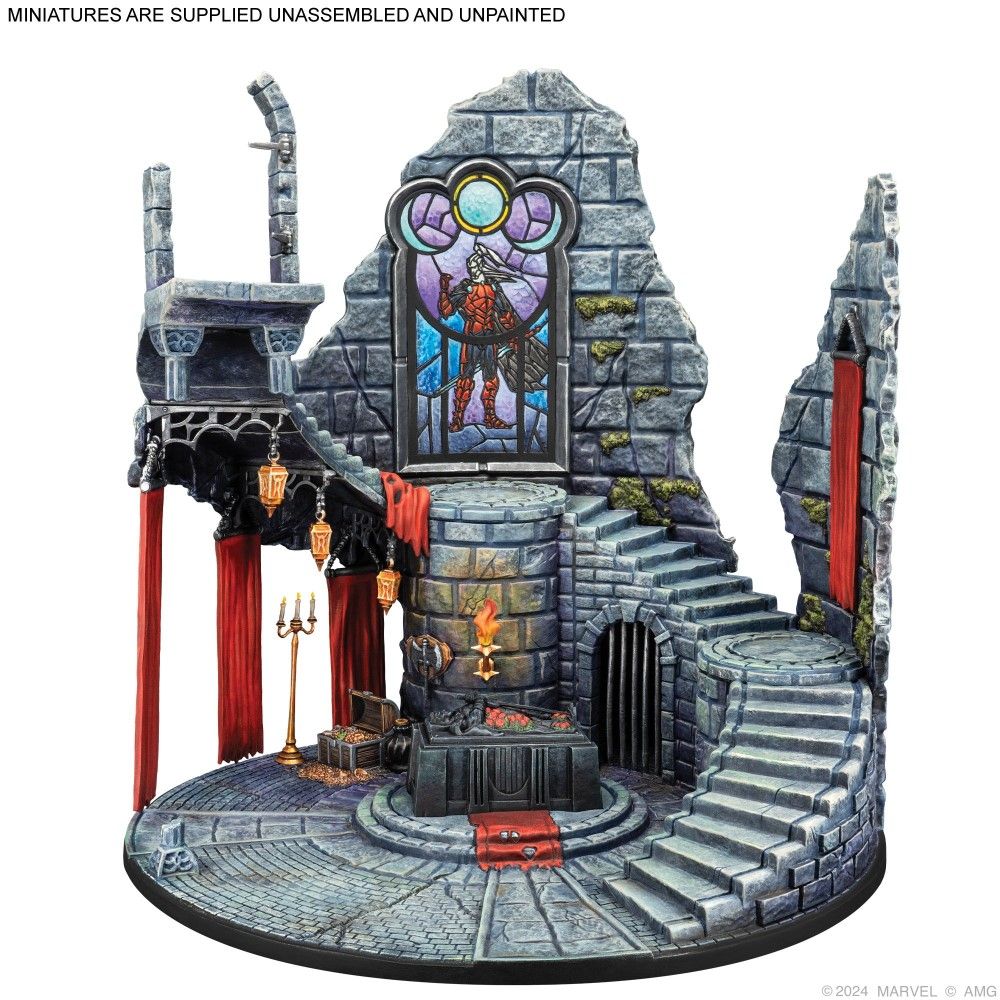 Marvel: Crisis Protocol – Tomb of Dracula Terrain Pack - Warhaus