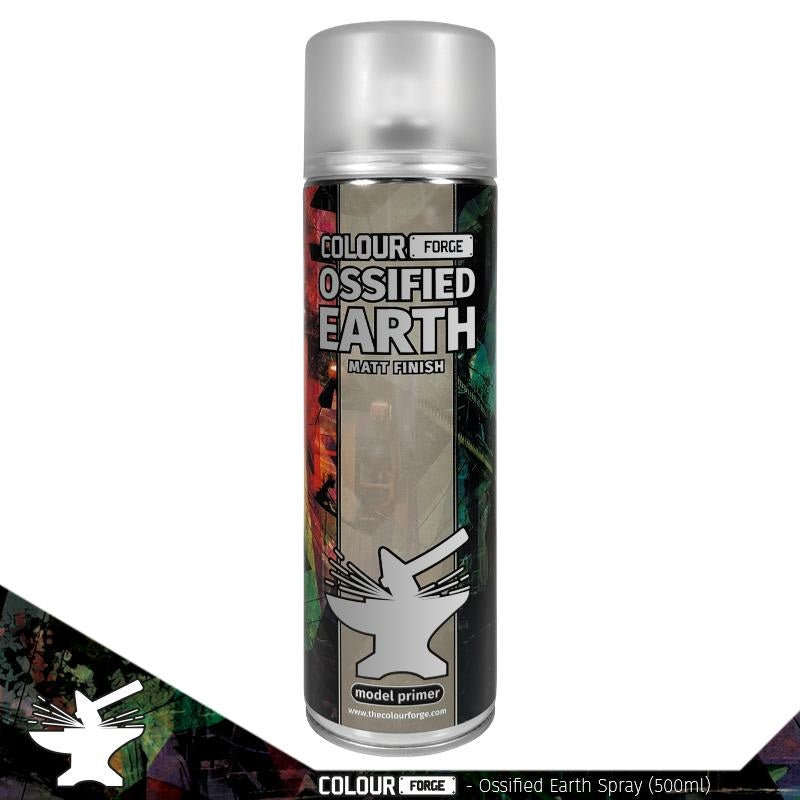 Colour Forge: Aerosol Spray Primer - Ossified Earth 500ml - Warhaus