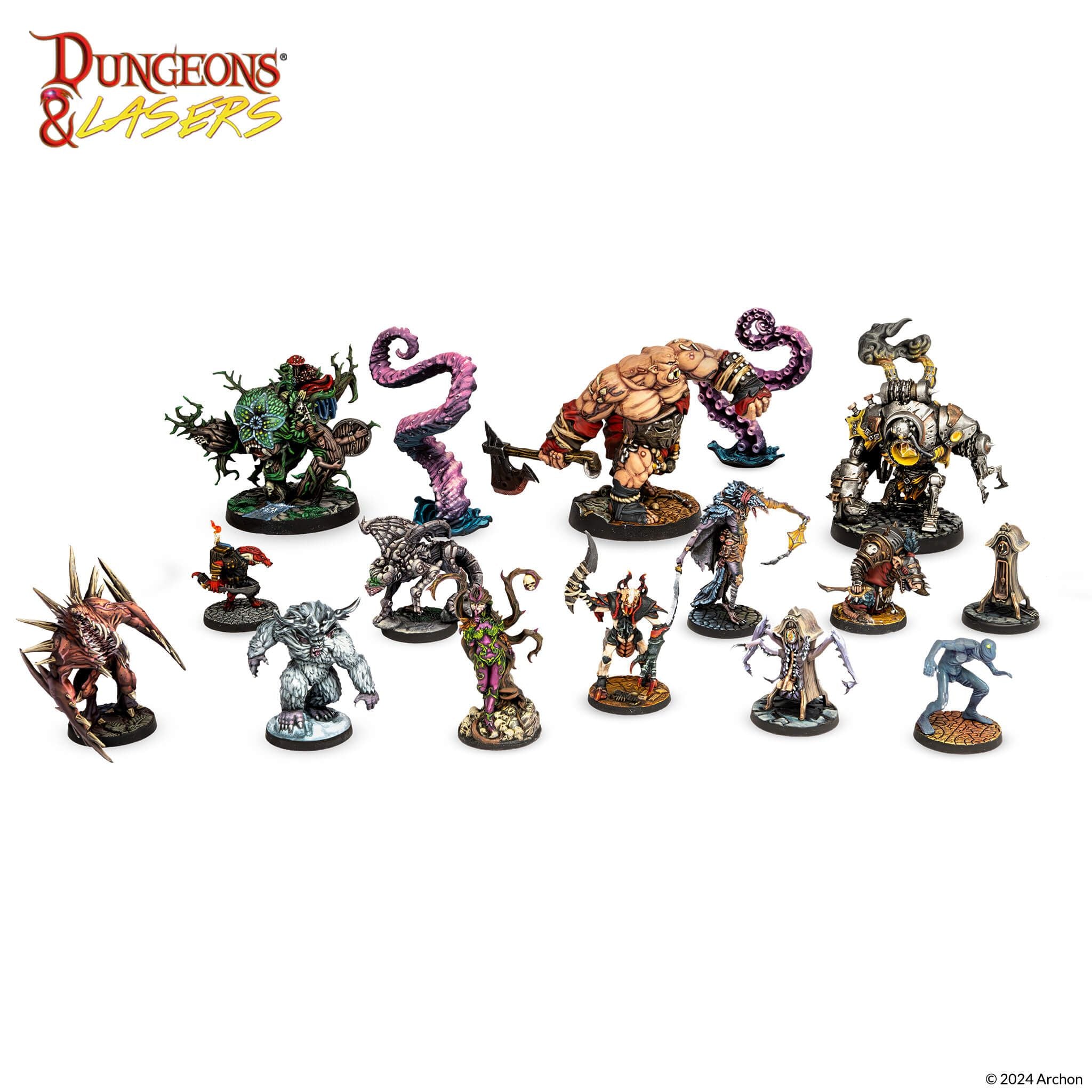 Dungeons & Lasers: Miniatures - Deuslair: Deceptive Encounters
