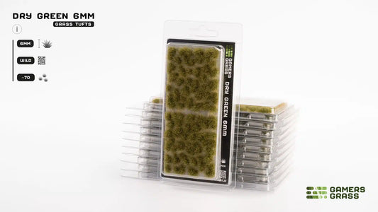 Gamers Grass: Dry Green 6mm Wild