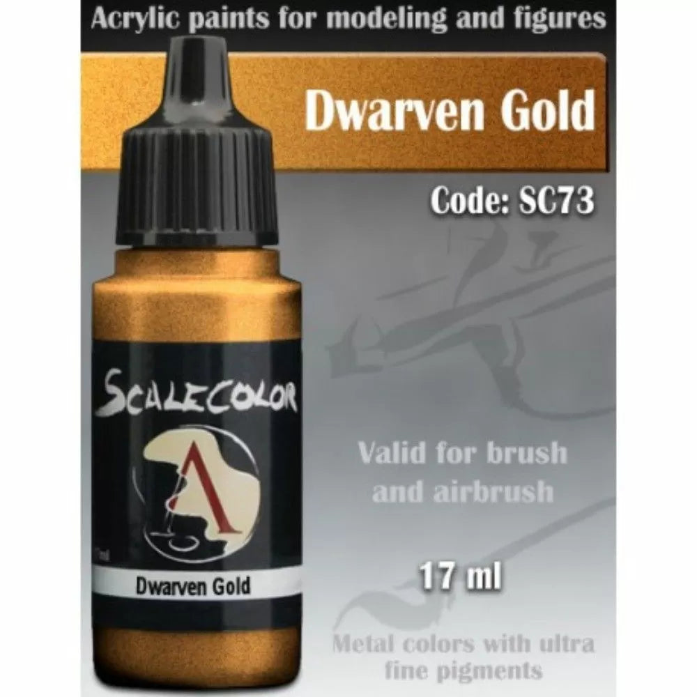 Scale 75 Scalecolor Metal n' Alchemy Dwarven Gold 17ml - Warhaus