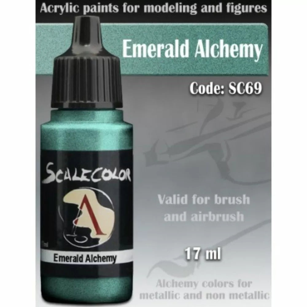 Scale 75 Scalecolor Metal n' Alchemy Emerald Alchemy 17ml - Warhaus