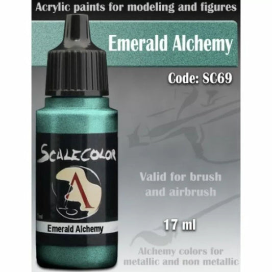 Scale 75 Scalecolor Metal n' Alchemy Emerald Alchemy 17ml - Warhaus