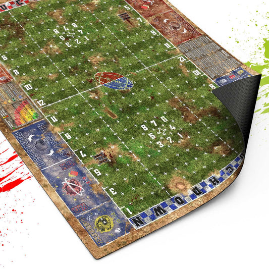 Green Stuff World: Fantasy Football Neoprene Mat - Bloodgrass Pitch