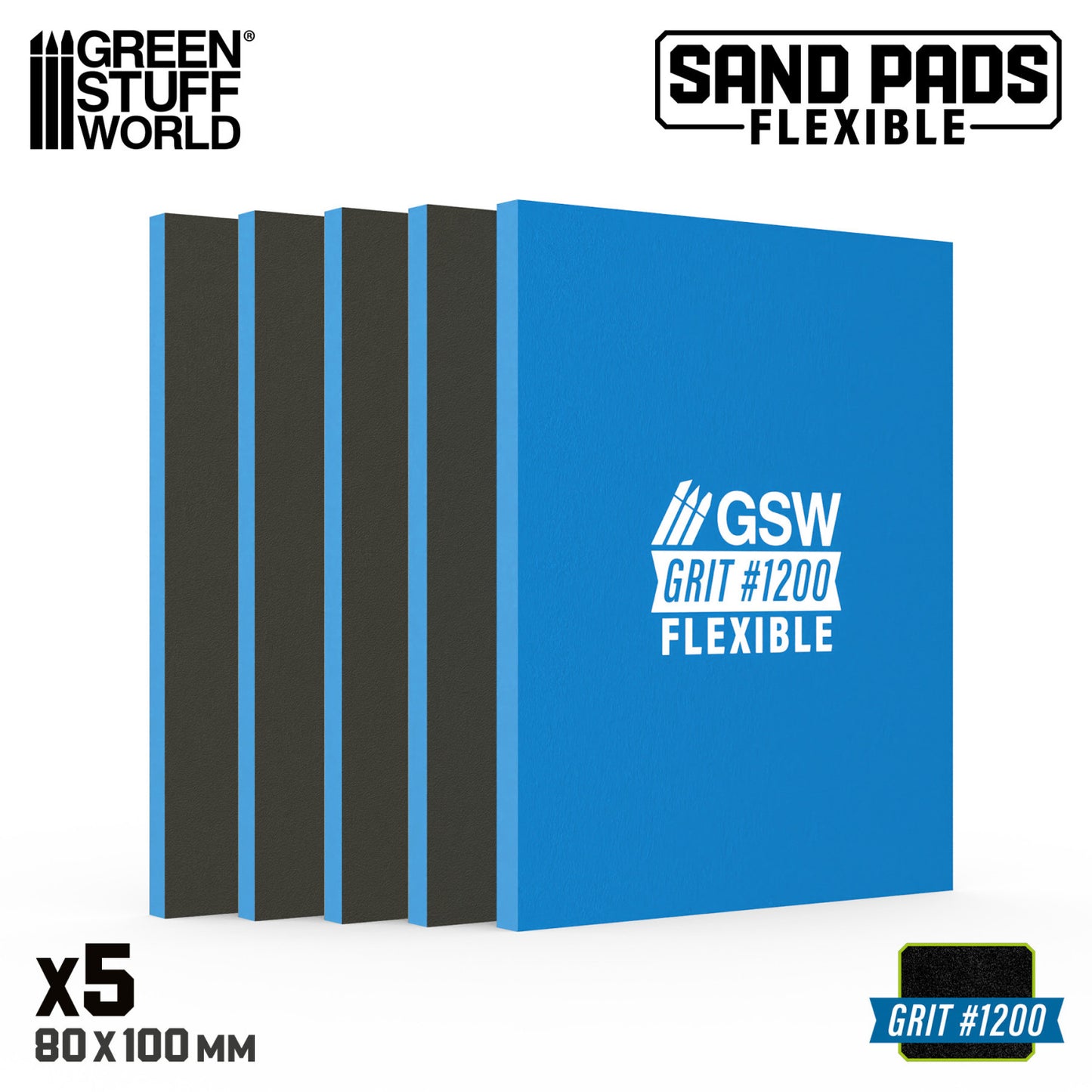 Green Stuff World: Flexible Sanding Pads 1200 grit