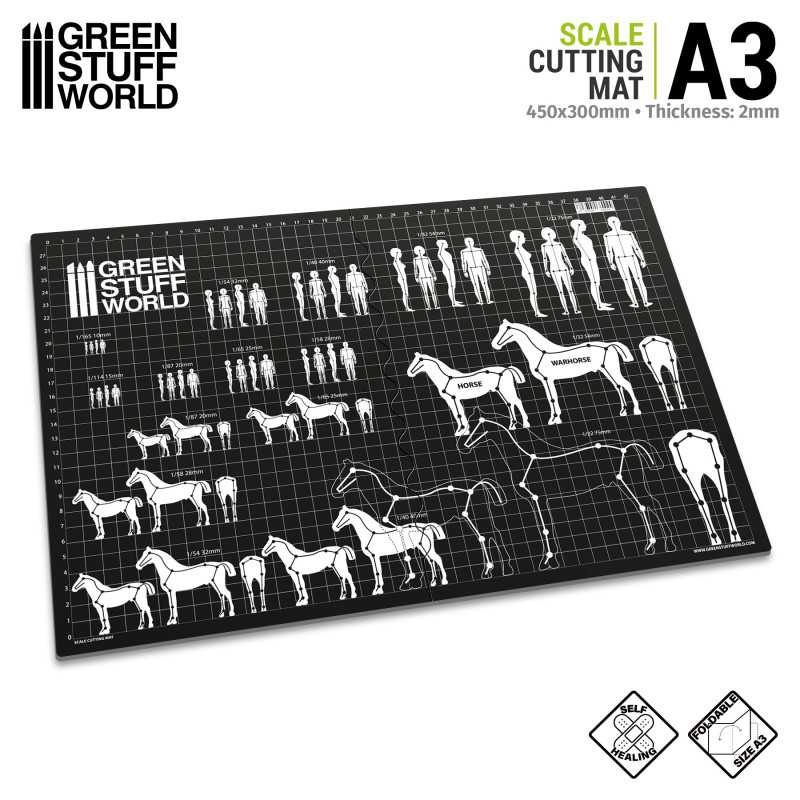 Green Stuff World: Scale Cutting Mat A3