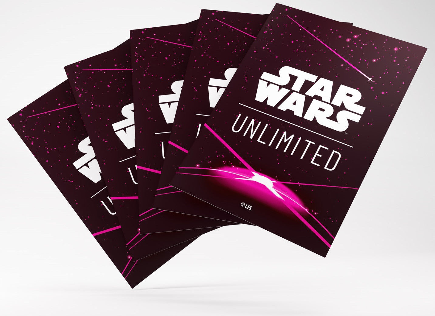 Gamegenic Star Wars Unlimited - Art Sleeves Card Back Magenta