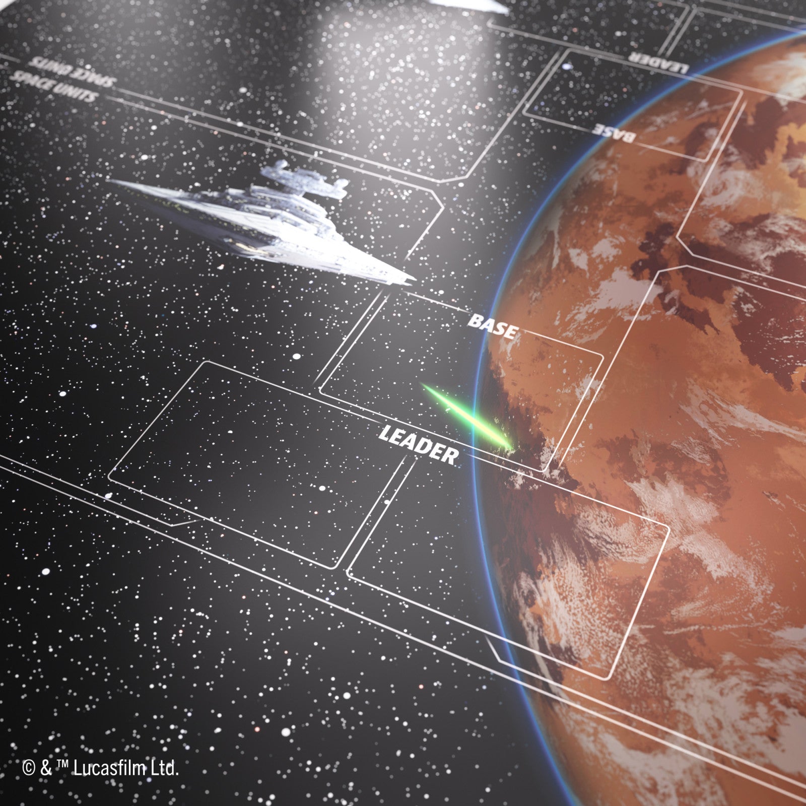 Gamegenic Star Wars Unlimited - Twin Suns Battle Zone Game Mat