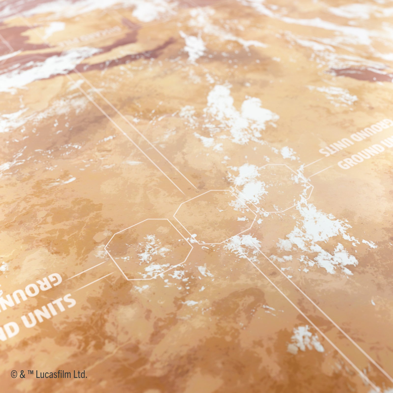 Gamegenic Star Wars Unlimited - Twin Suns Battle Zone Game Mat