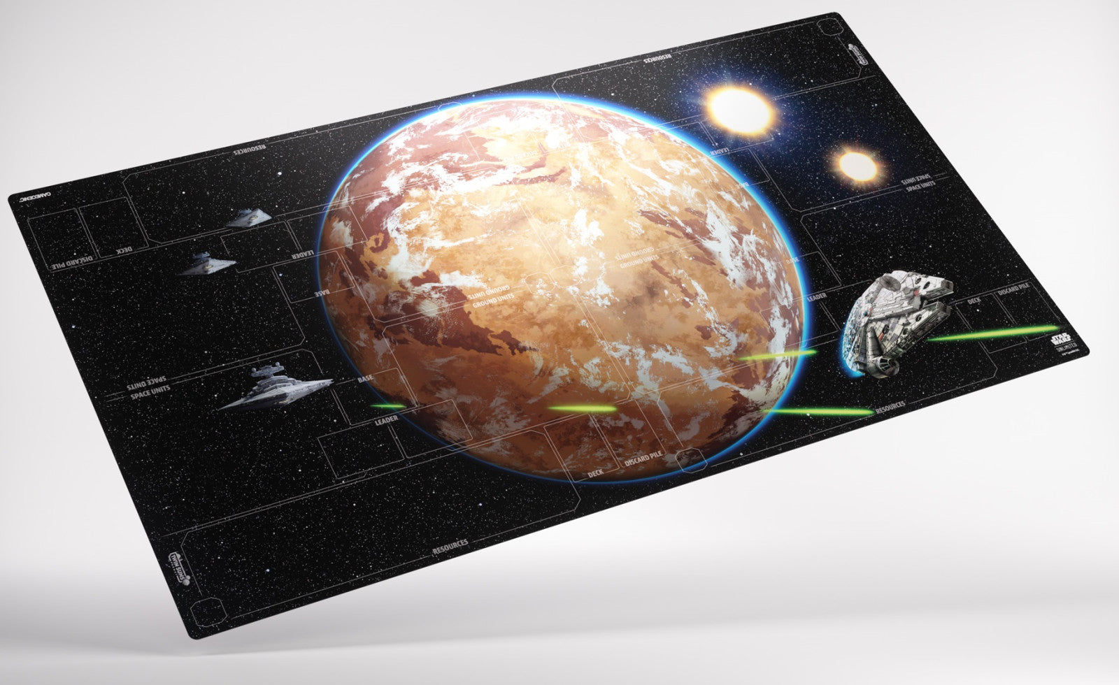 Gamegenic Star Wars Unlimited - Twin Suns Battle Zone Game Mat