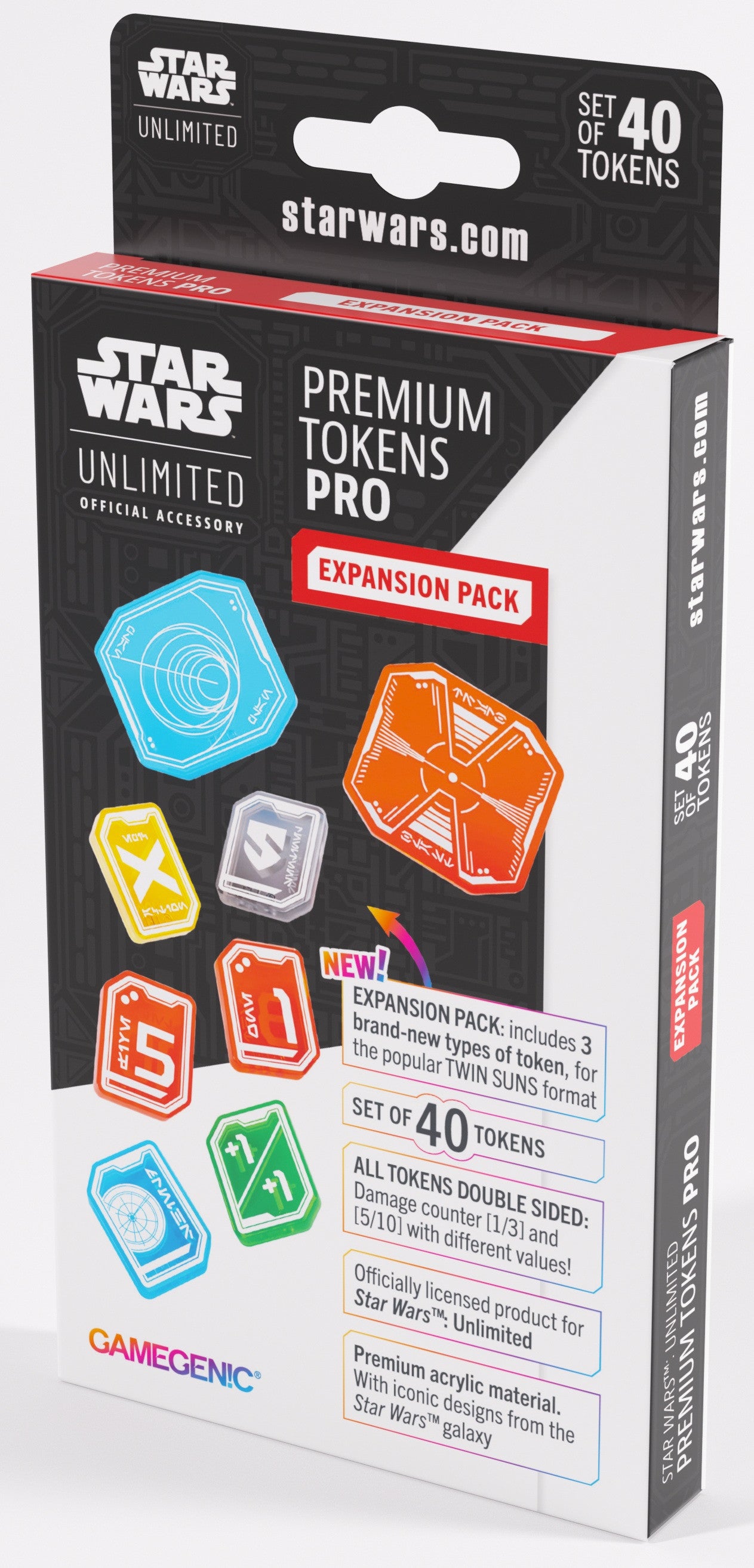 Gamegenic Star Wars Unlimited - Premium Tokens PRO Expansion Pack
