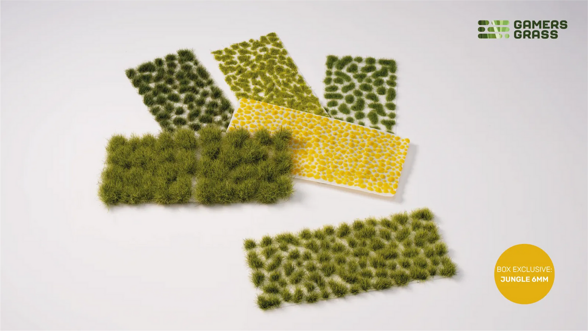 Gamers Grass Jungle Floor Basing Box product detail