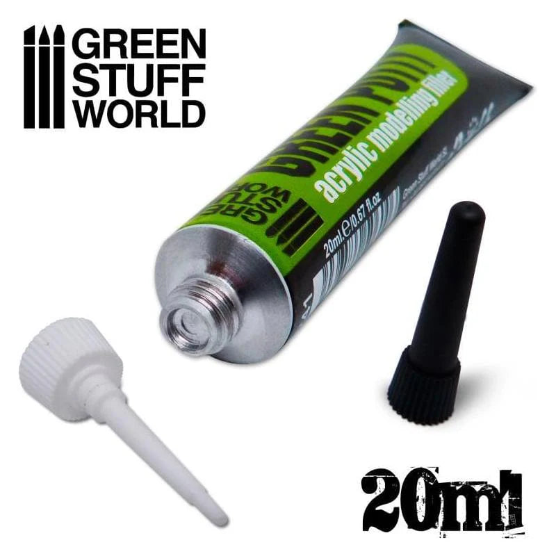 Green Stuff World: Acrylic Green Putty 20ml