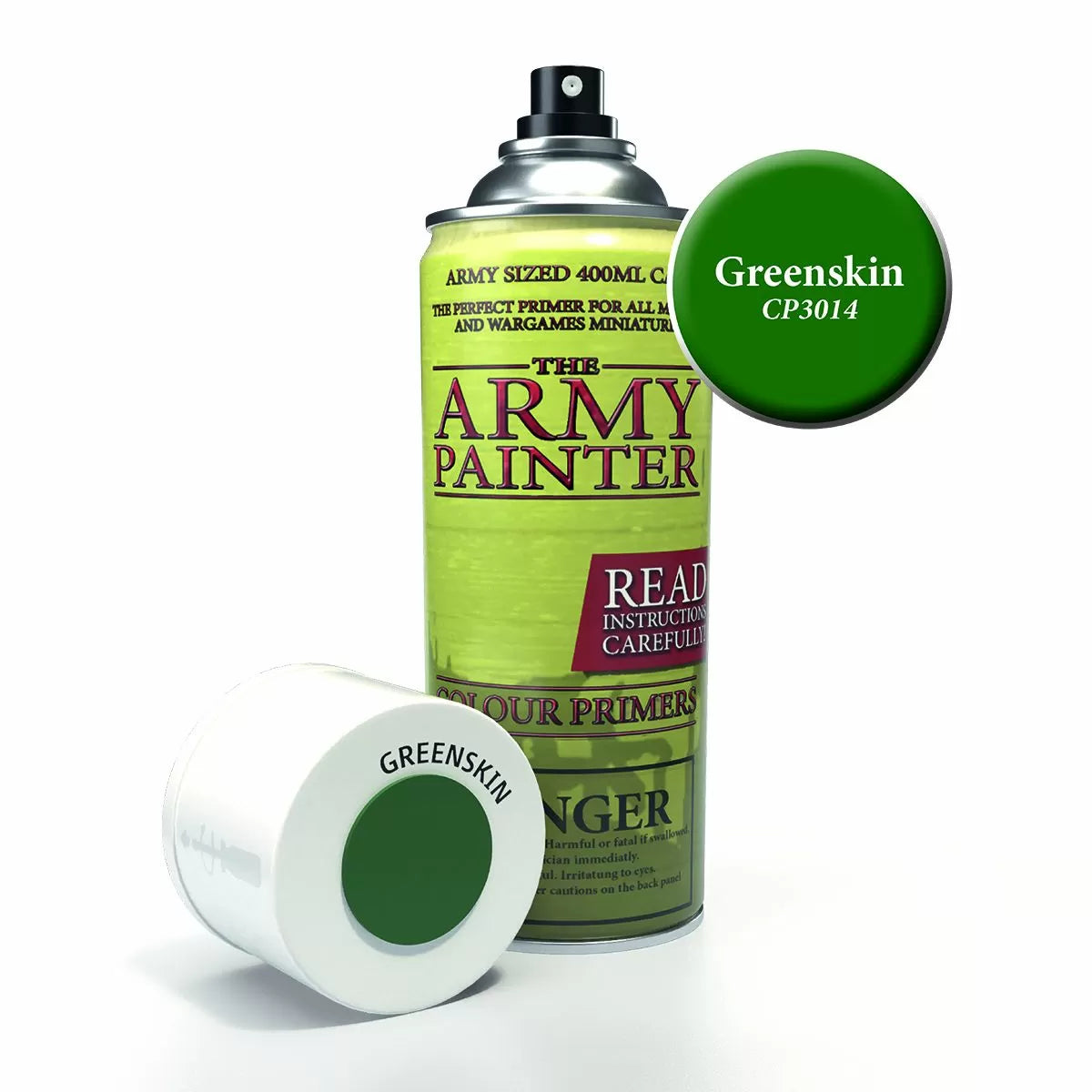 Army Painter Aerosol Spray Primer - Greenskin   400ml
